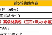 CF手游王者轮回活动最后四次抽奖需要多少费用？