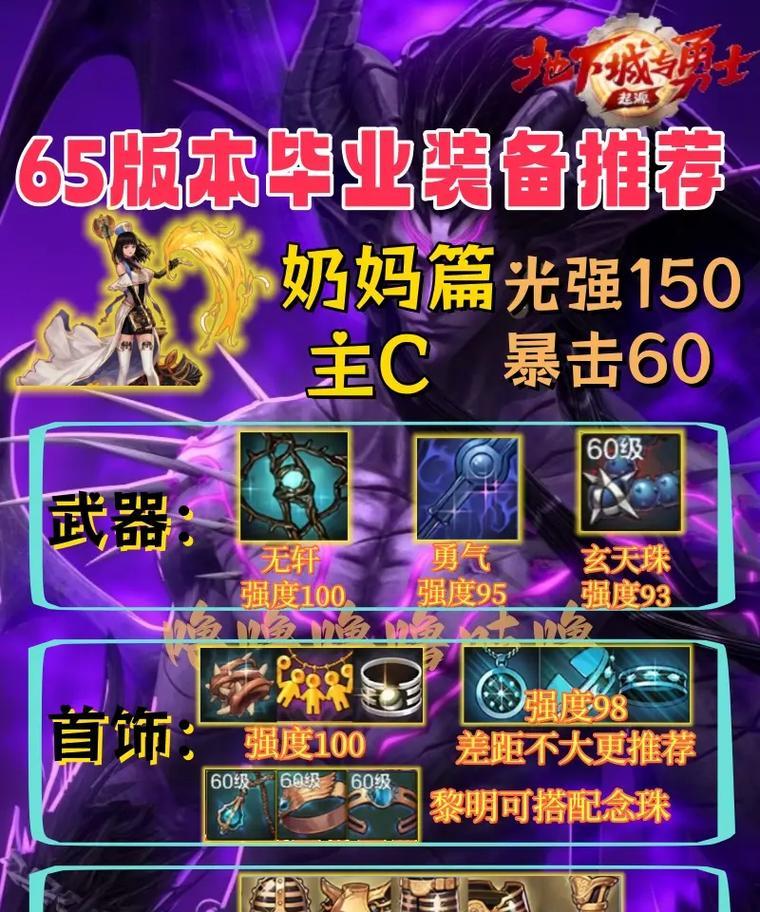 dnf装备如何快速喂养？选择哪种装备喂养效率最高？