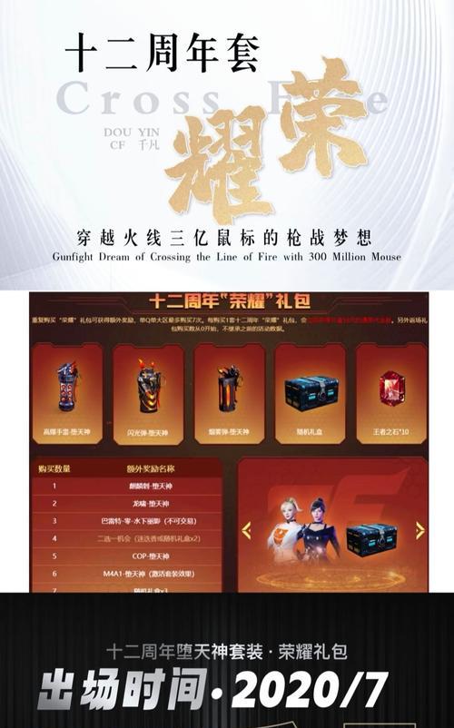 CF元旦回归福利码最新是多少？