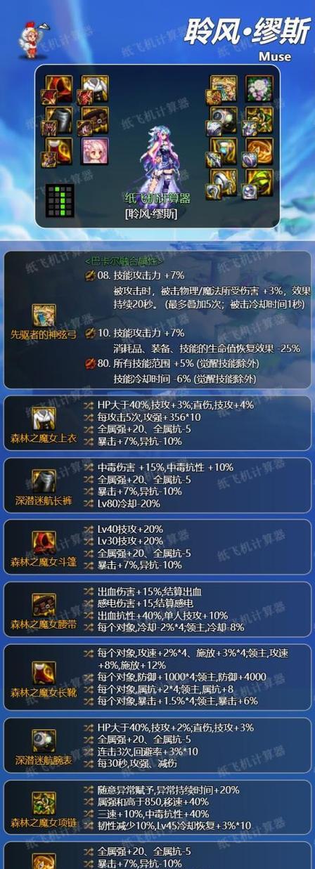地下城缪斯护石选择建议是什么？如何搭配最有效？