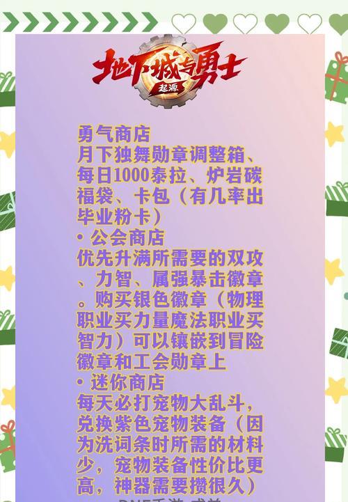 DNF本周商店口令获取途径有哪些？口令使用后有何好处？